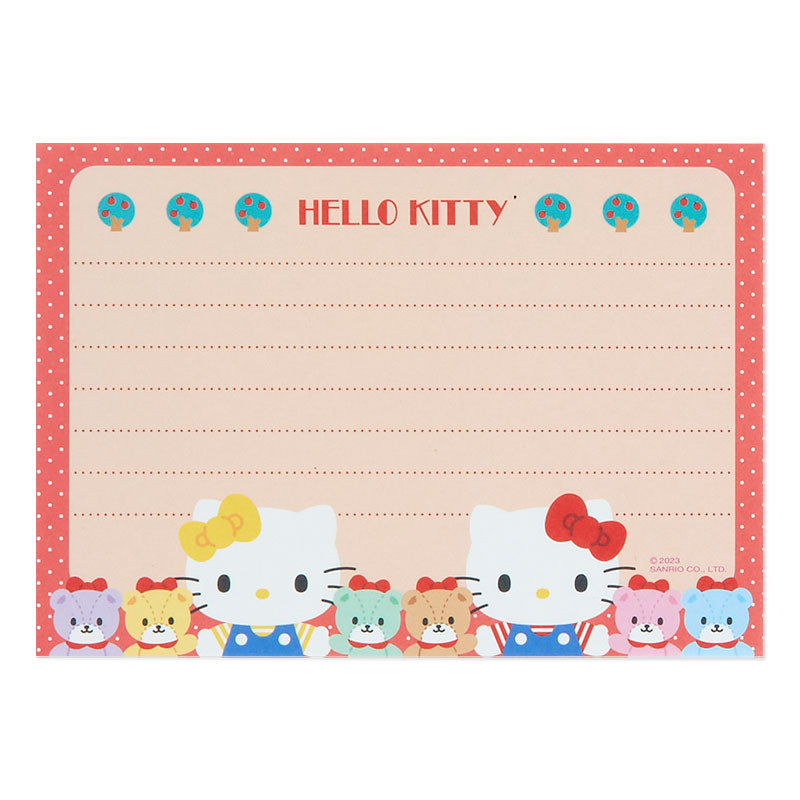 Hello Kitty Memo Pad & Sticker Set