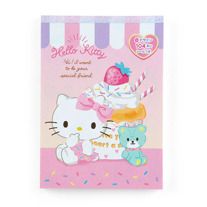 Hello Kitty Memo Pad & Sticker Set