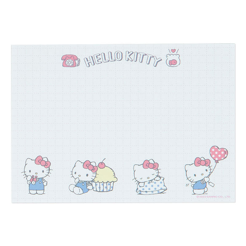 Hello Kitty Memo Pad & Sticker Set