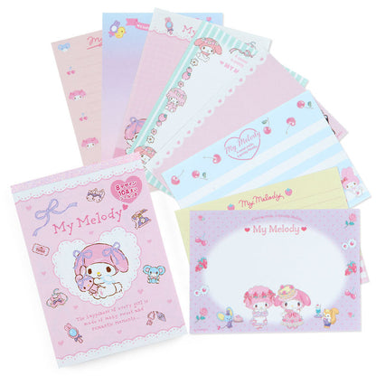 My Melody Memo Pad & Sticker Set