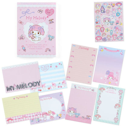 My Melody Memo Pad & Sticker Set