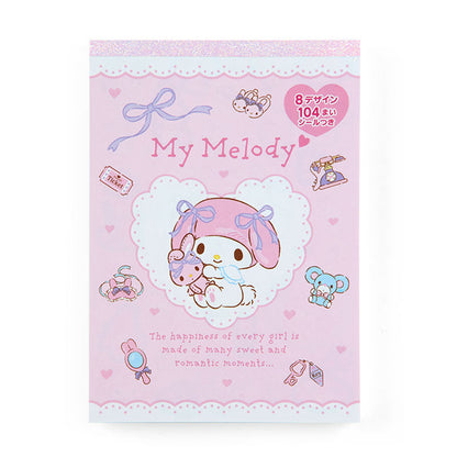 My Melody Memo Pad & Sticker Set