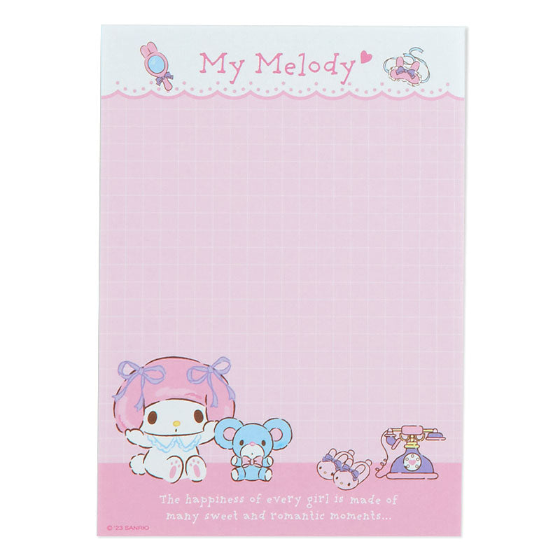 My Melody Memo Pad & Sticker Set