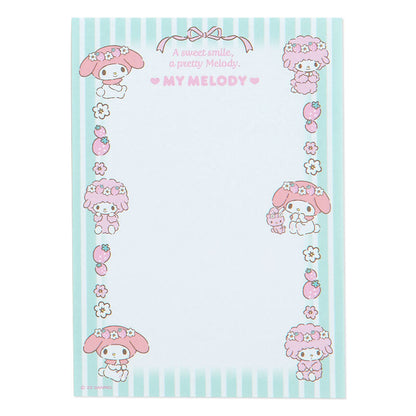 My Melody Memo Pad & Sticker Set