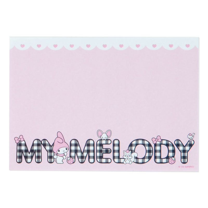 My Melody Memo Pad & Sticker Set