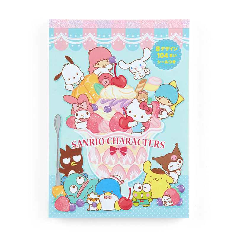 Sanrio Characters Memo Pad & Sticker Set