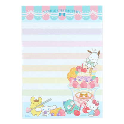 Sanrio Characters Memo Pad & Sticker Set