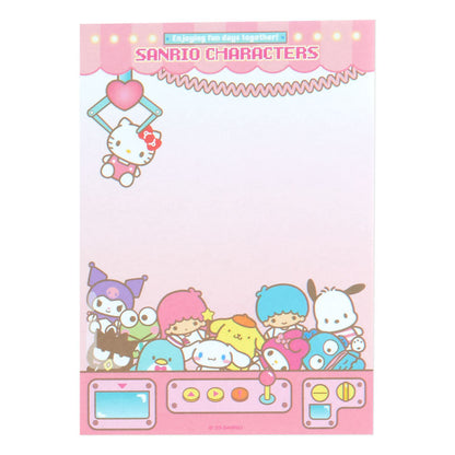 Sanrio Characters Memo Pad & Sticker Set