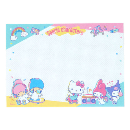 Sanrio Characters Memo Pad & Sticker Set