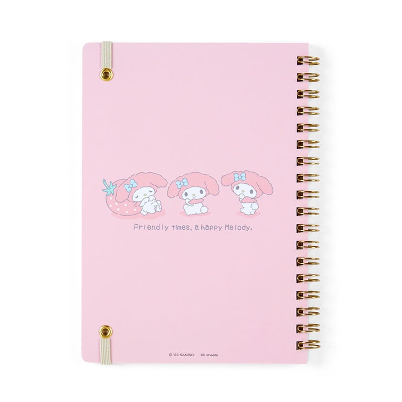 My Melody Lined Notebook (Elastic Closure)