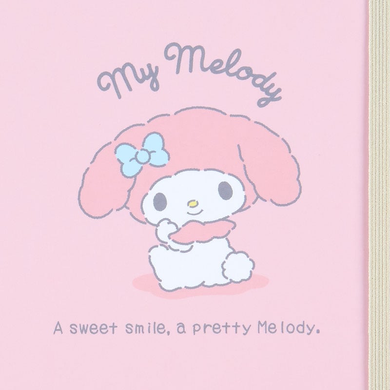 My Melody Lined Notebook (Elastic Closure)