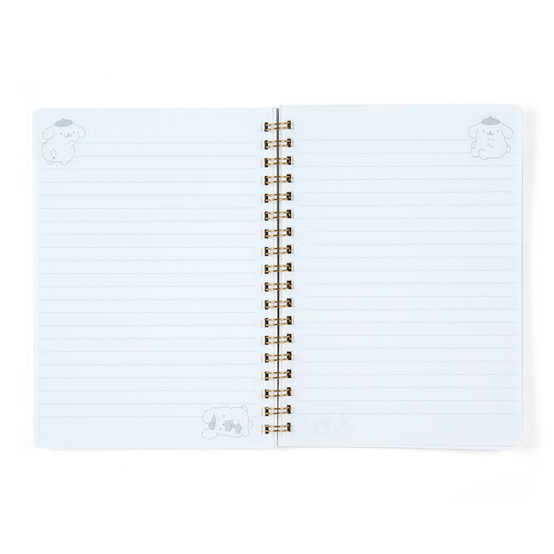 Pompompurin Lined Notebook (Elastic Closure)