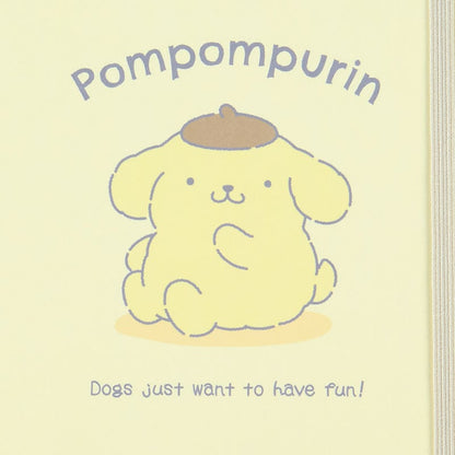 Pompompurin Lined Notebook (Elastic Closure)