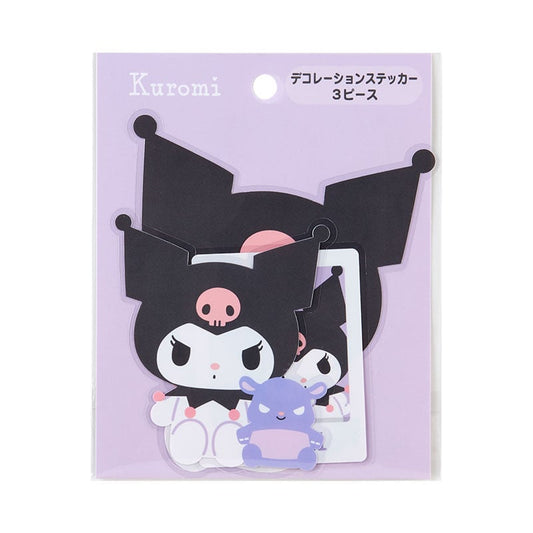 Kuromi 3-pc Dress Your Tech Sticker Set