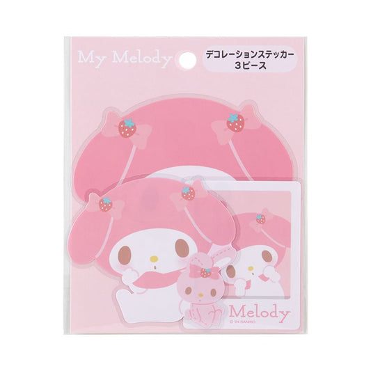 My Melody 3-pc Dress Your Tech Sticker Set