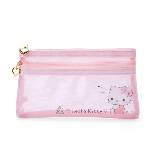 Hello Kitty Mesh Pencil Pouch