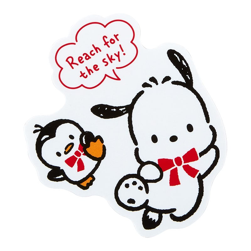 Pochacco 10-pc Sticker Pack (35th Anniversary Red Ribbon Series)