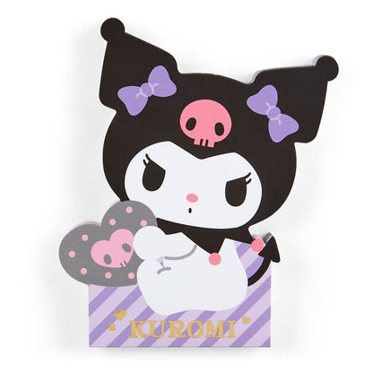 Kuromi Die-cut Memo Pad (Expressions)