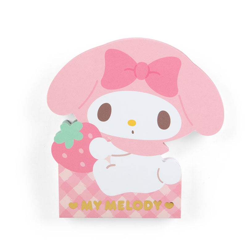 My Melody Die-cut Memo Pad (Expressions)