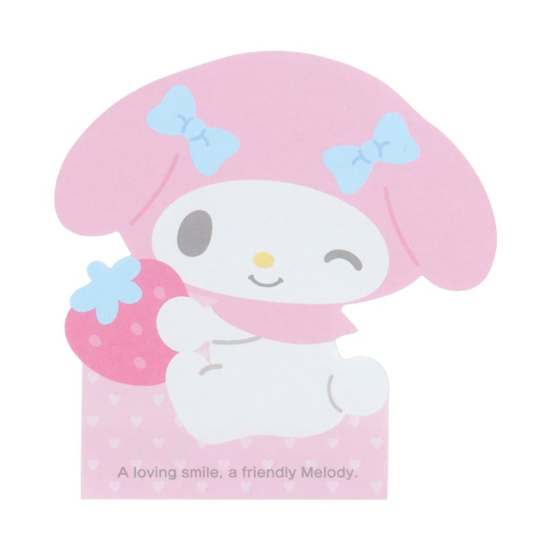 My Melody Die-cut Memo Pad (Expressions)