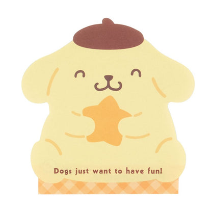 Pompompurin Die-cut Memo Pad (Expressions)