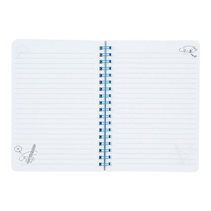 Cinnamoroll Lined Notebook (Elastic Closure)