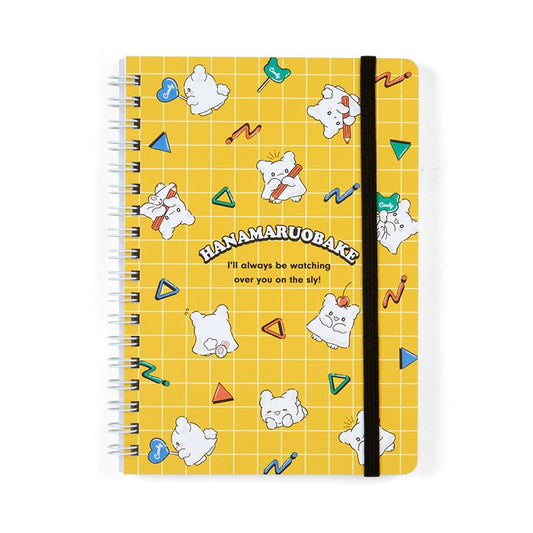 Hanamaruobake Lined Notebook (Elastic Closure)