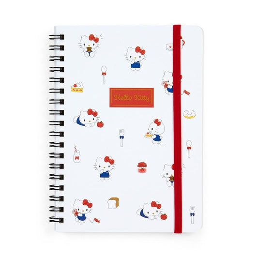 Hello Kitty Lined Notebook (Elastic Closure)