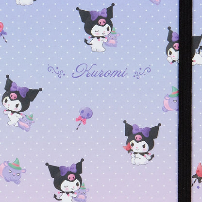 Kuromi Lined Notebook (Elastic Closure)