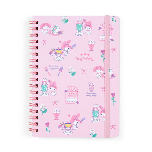 My Melody Lined Notebook (Elastic Closure)